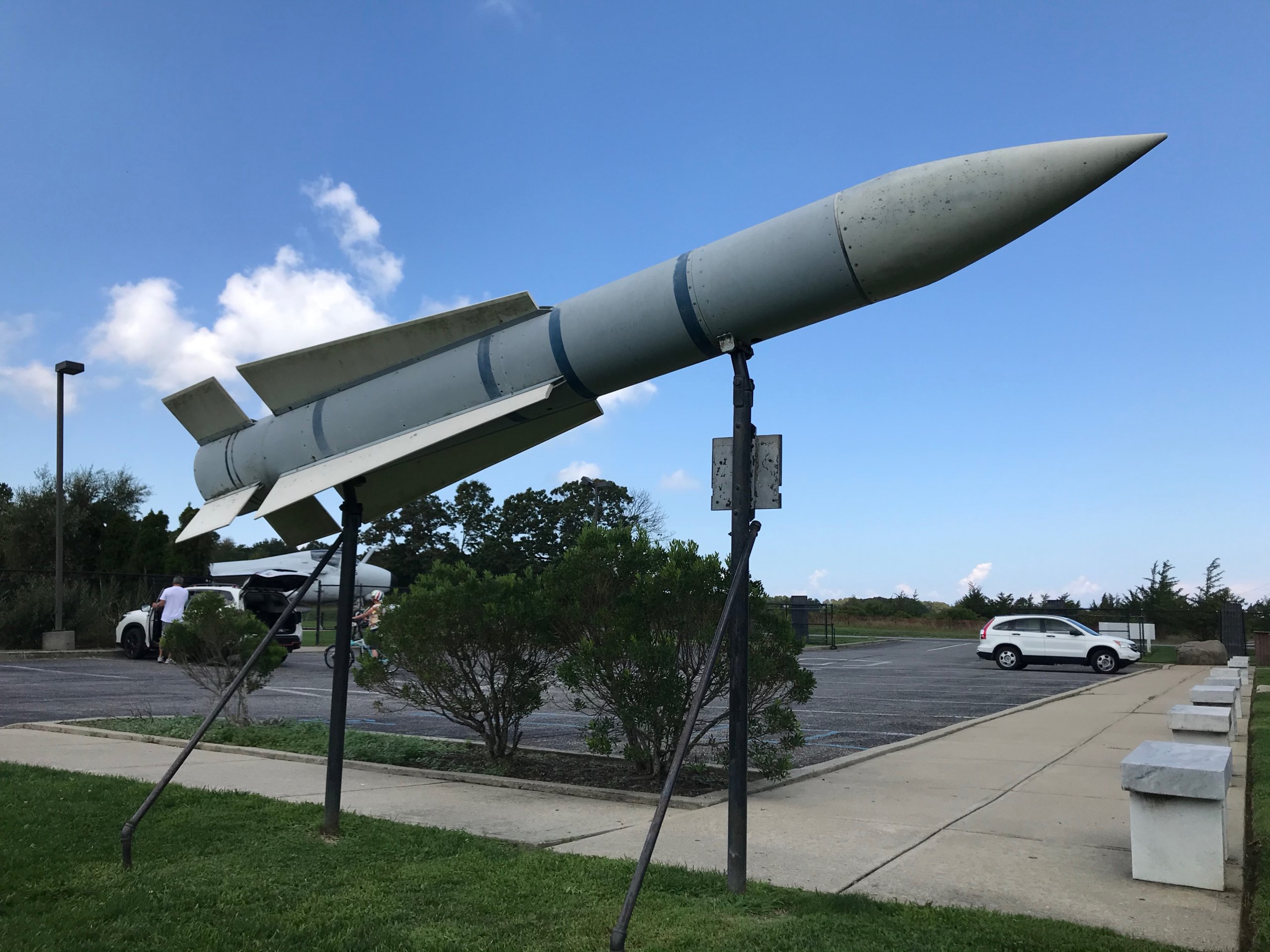Hughes AIM-54A Phoenix long range air-to-air missile at Grumman Memorial Park in Calverton