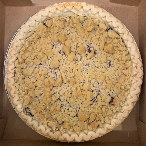 1760 Homestead Farm's signature Concord grape pie