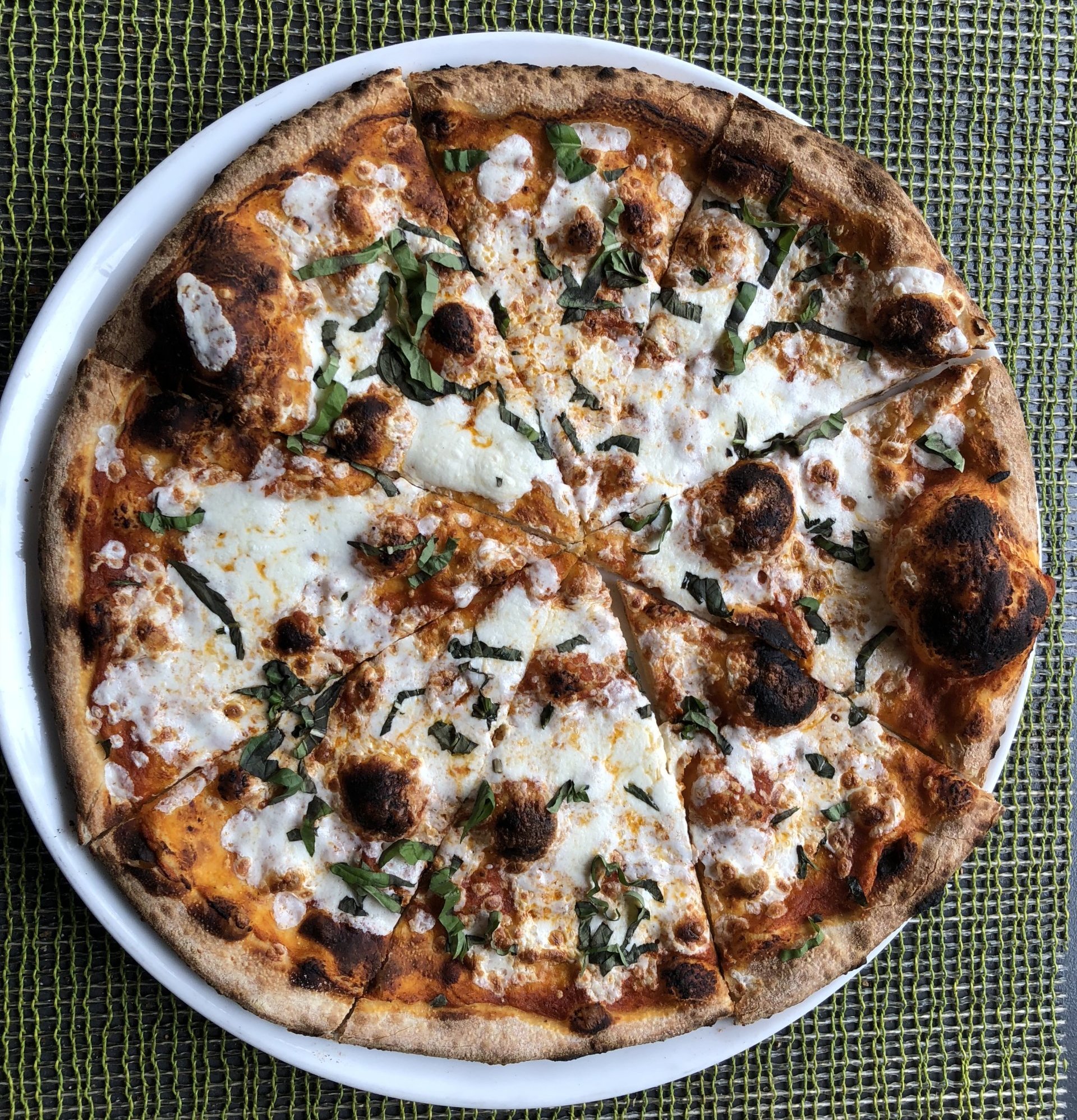 Nick & Toni’s margarita DIY pizza