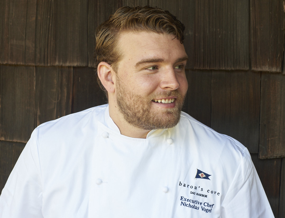 Baron's Cove chef Nicholas Vogel has holiday delights ready for Christmas in the Hamptons
