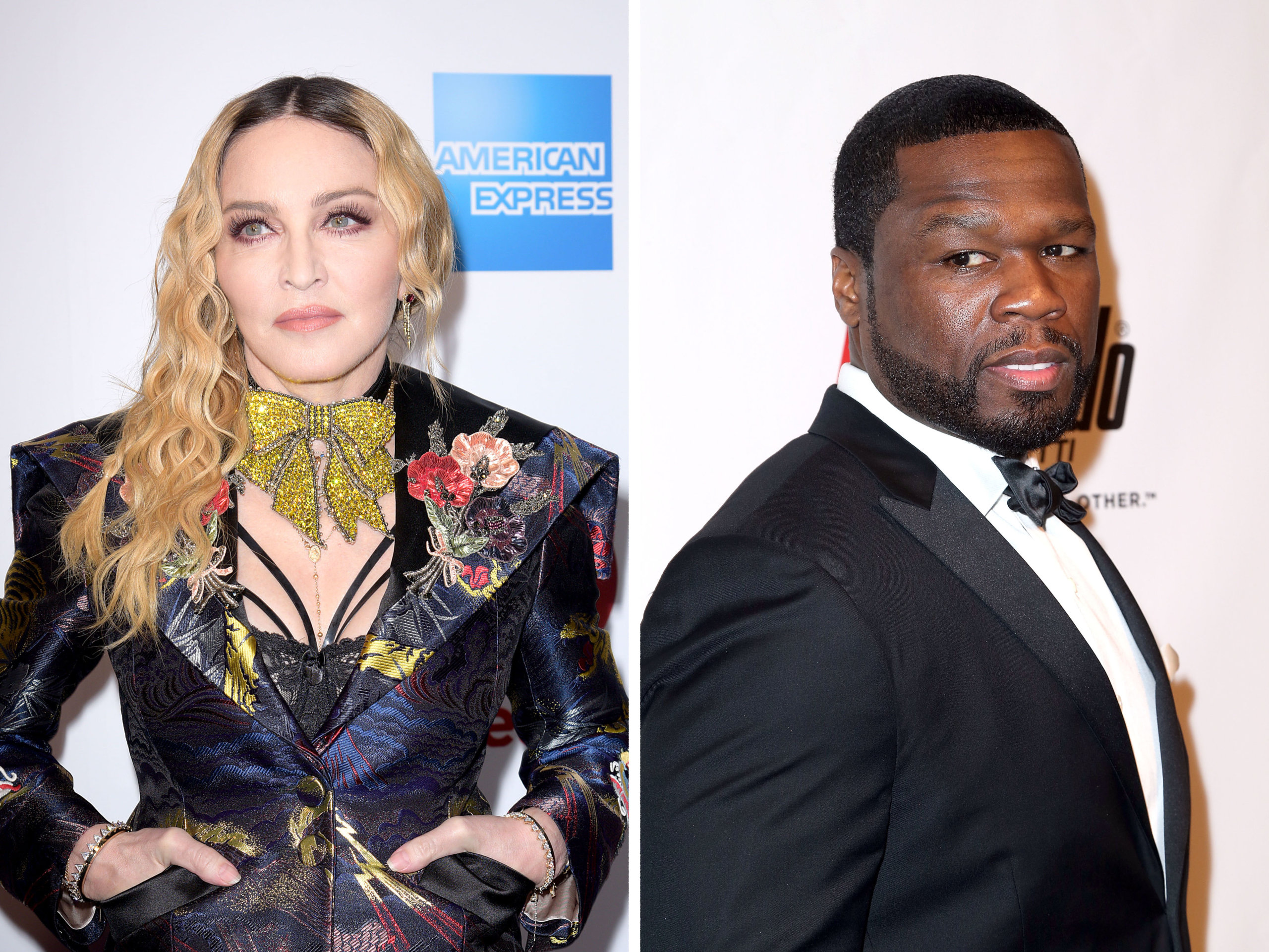 Madonna and 50 Cent