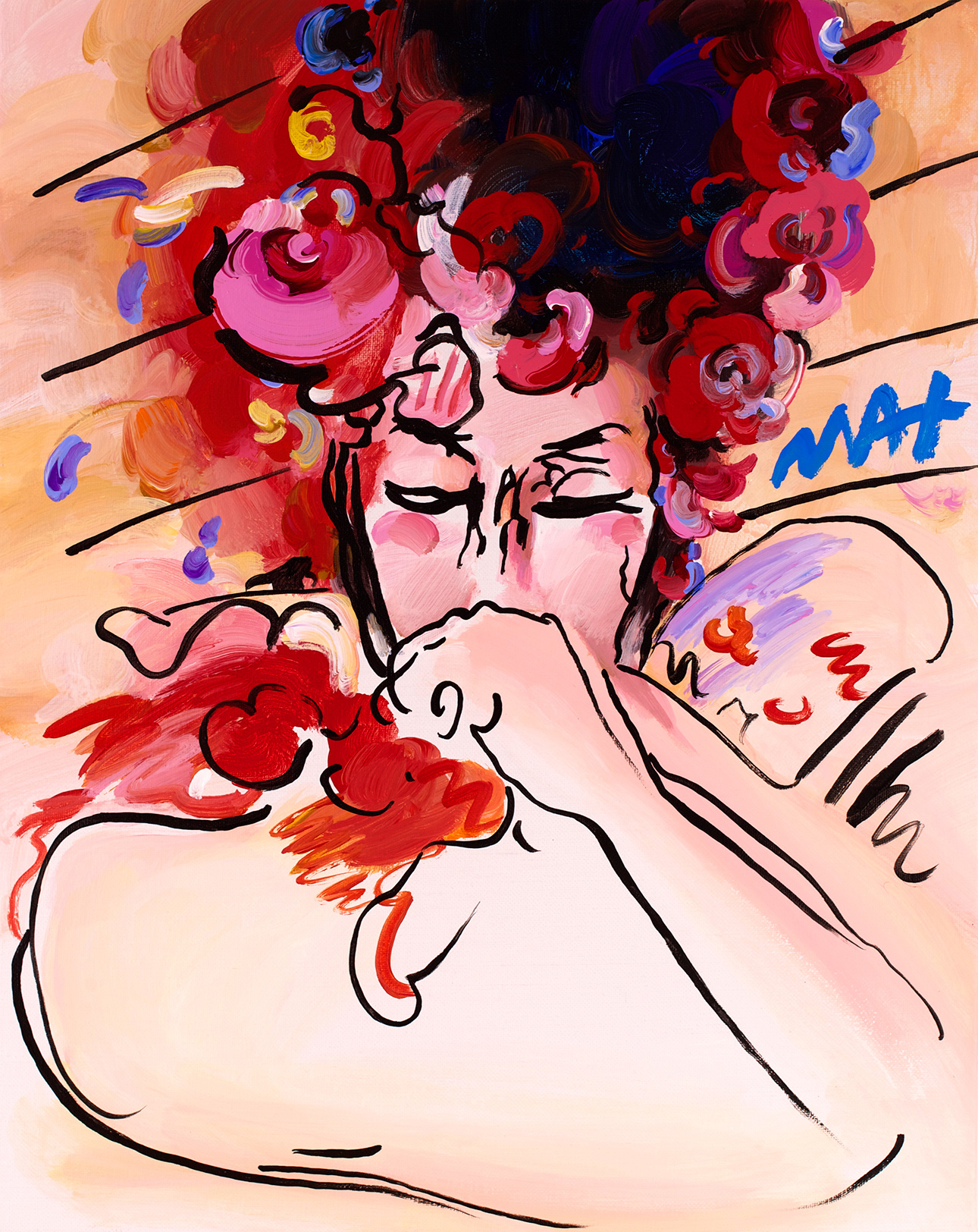 "Suzin" By Peter Max