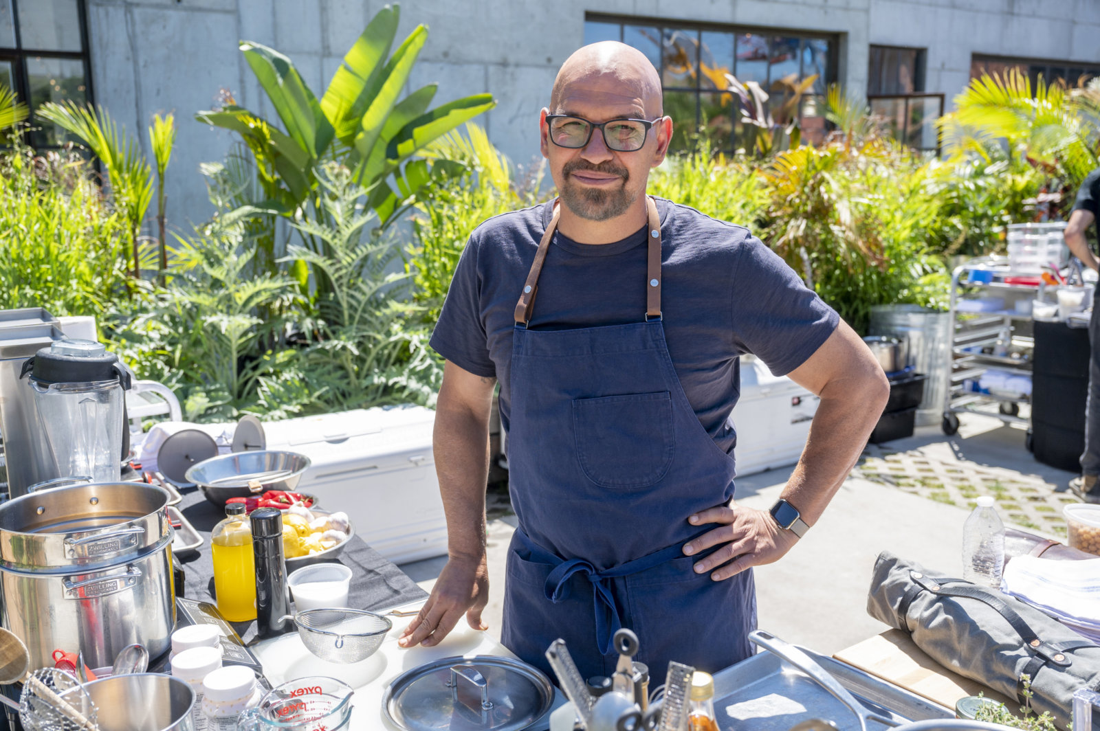 Michael Simon Chef Michael Symon Debuting New Cookbook & Throwdown TV Show