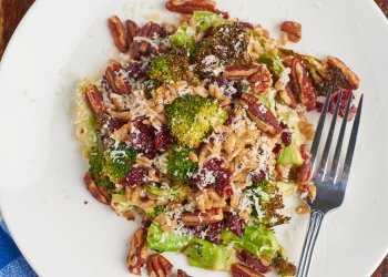 The Roasted Broccoli Salad is on the fall/winter menu at Baron's Cove