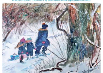 January 14, 2022 Dan's Papers cover art by Susan Sterber