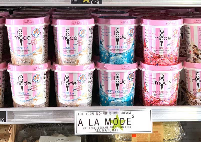 A La Mode Shoppe ice cream