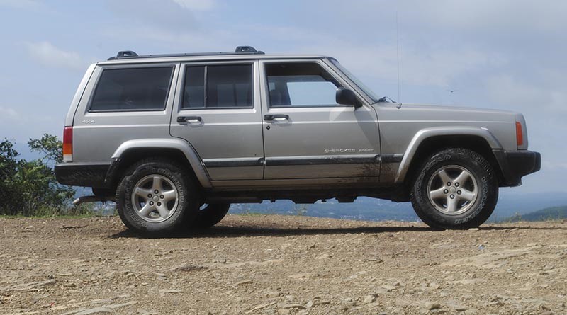 Riverside hit-and-run Jeep