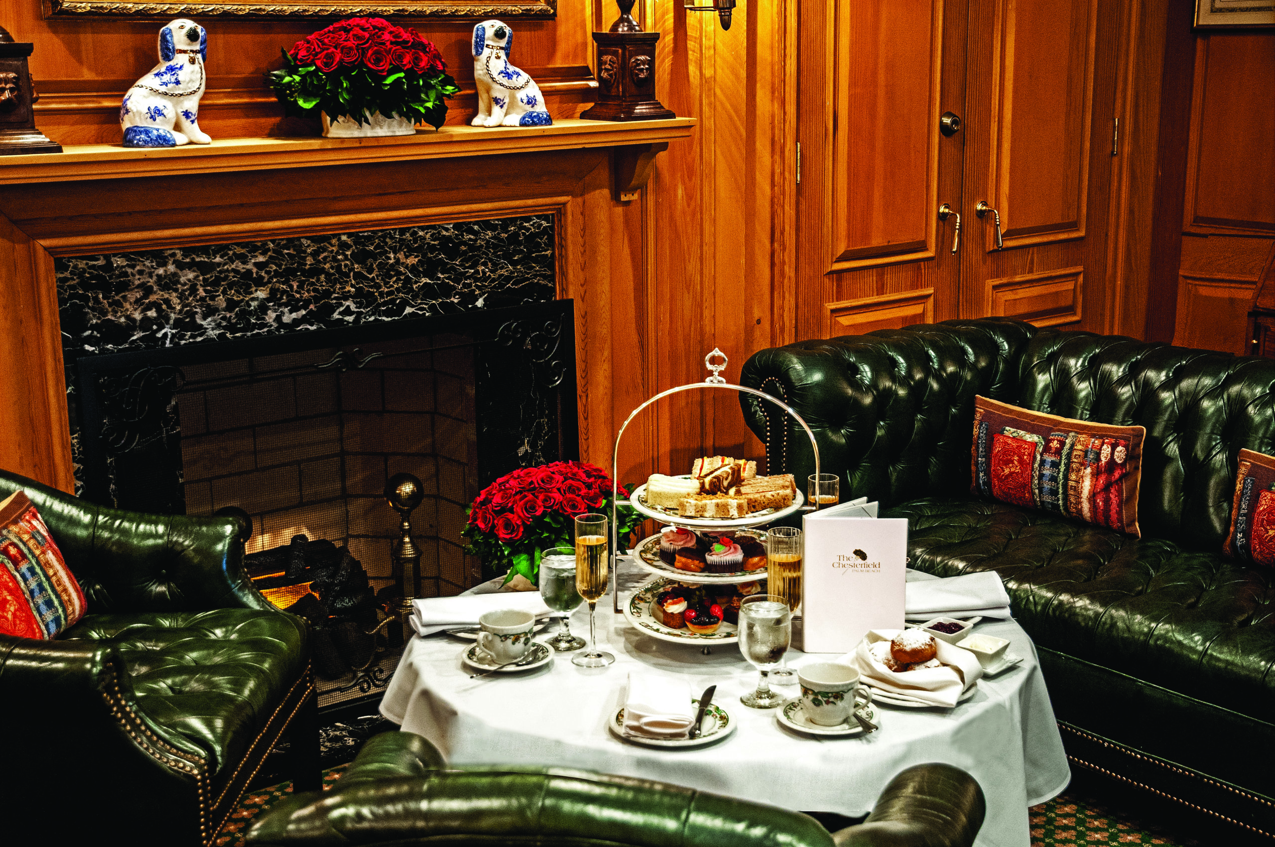 Afternoon Tea in the Library at The Chesterfield