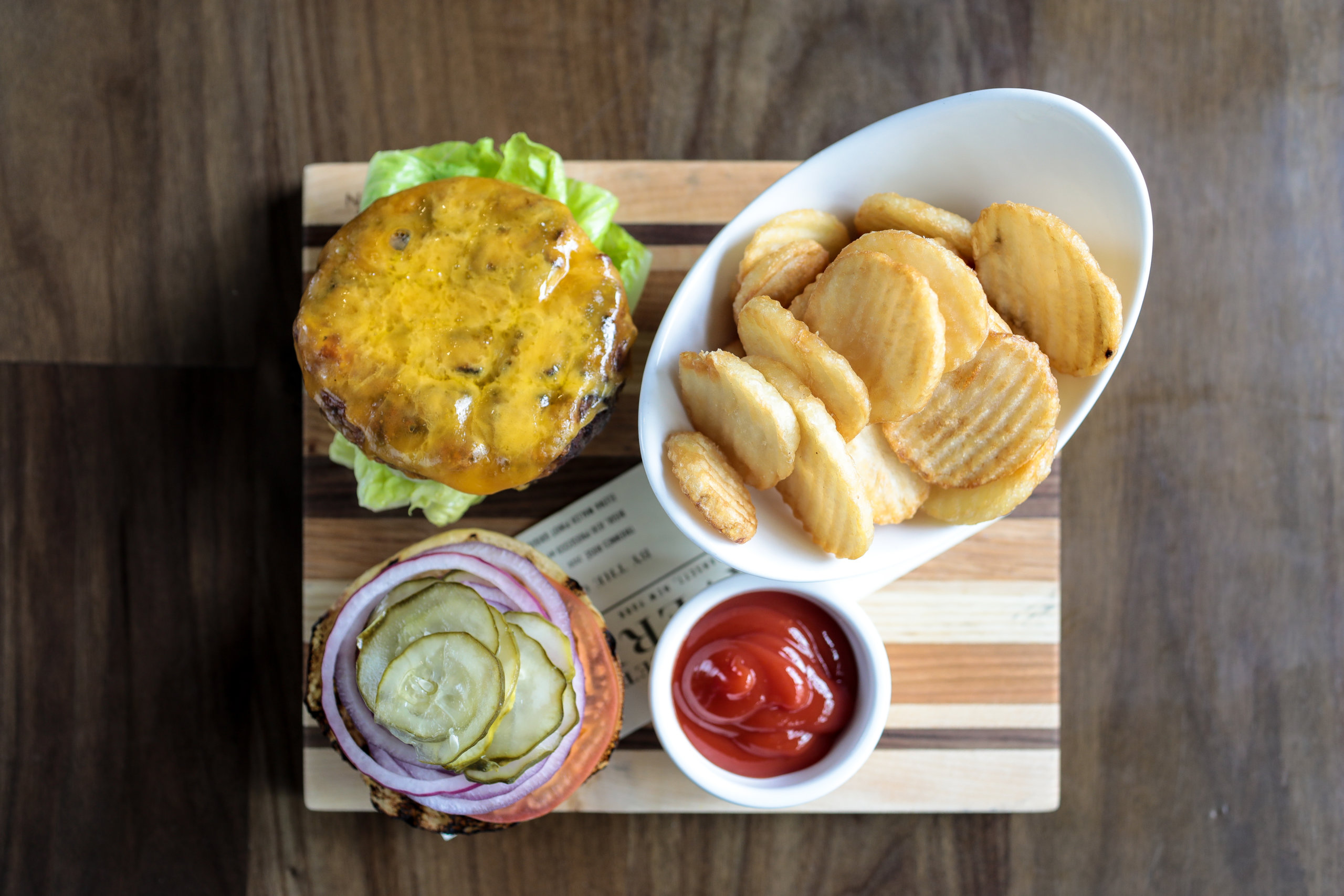 A Main Street Tavern Burger