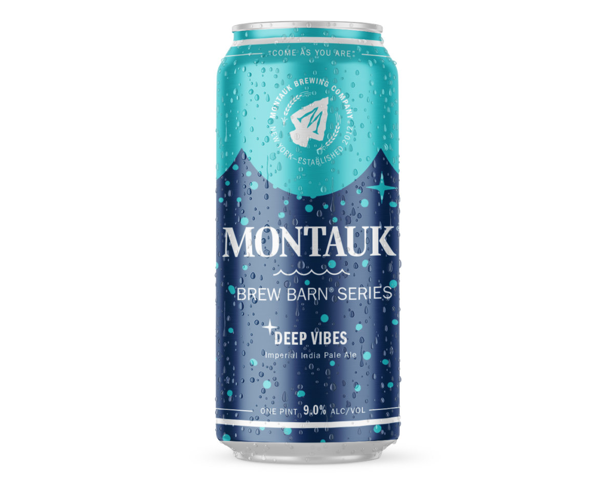 Montauk Brewing will release Deep Vibes IPA as the first beer in their newly named Montauk Brew Barn series of LTO creations