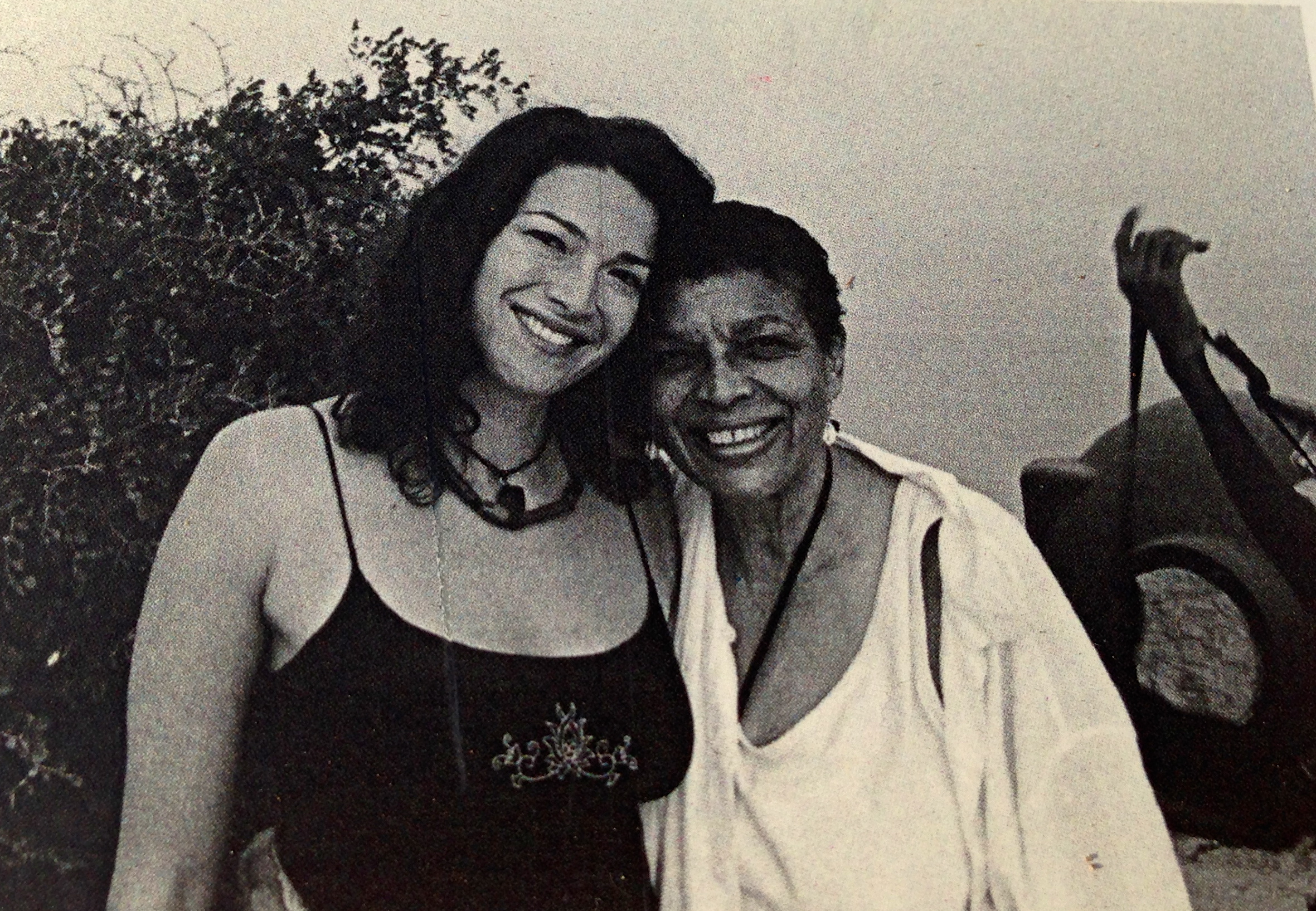 Alli Hunter Joseph and her late Shinnecock mother, Barbara Joseph