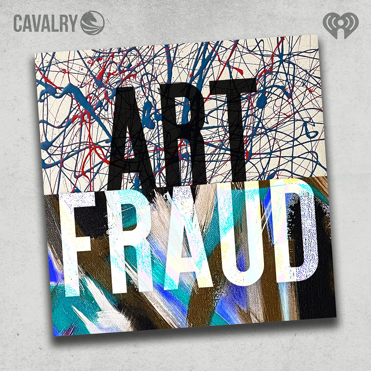 Art Fraud podcast cover logo