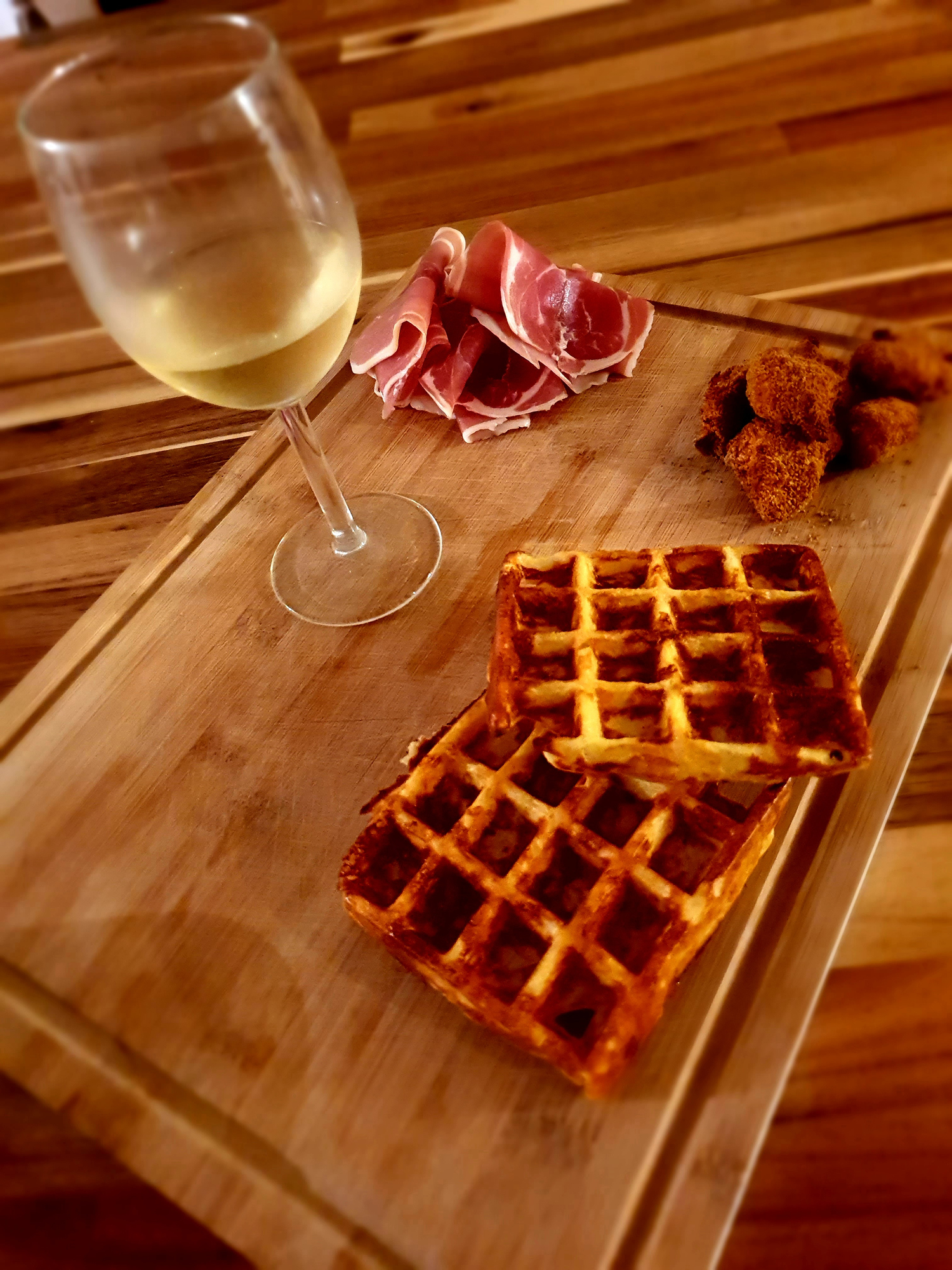 If you've never paired wine with waffles, now's the time