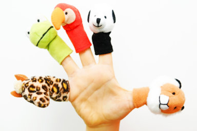 Kids can have a blast with finger puppets at a fun, family friendly library event.