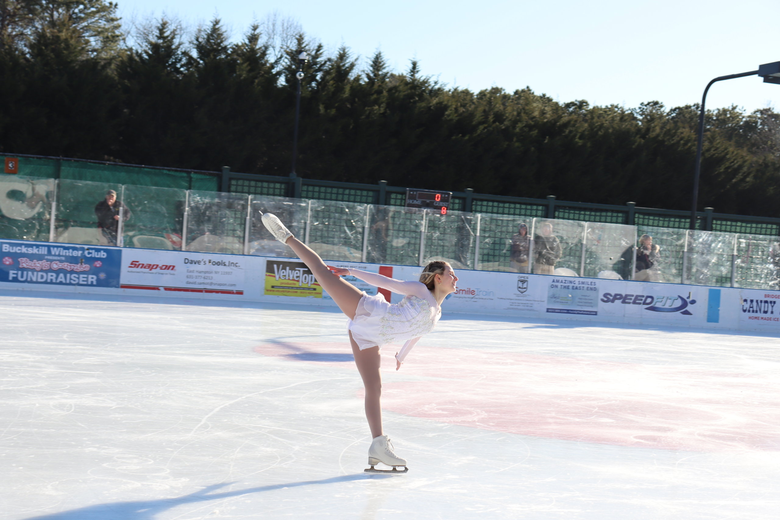 Ice dancing show at the Katy's Courage Skate-a-Thon