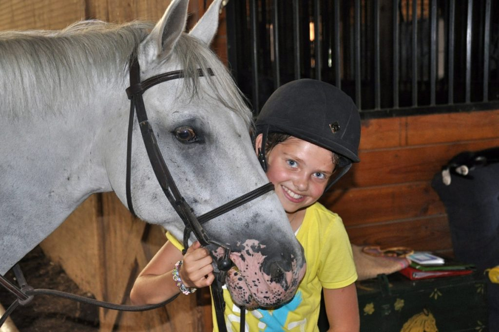 Katy Stewart and horse Footloose