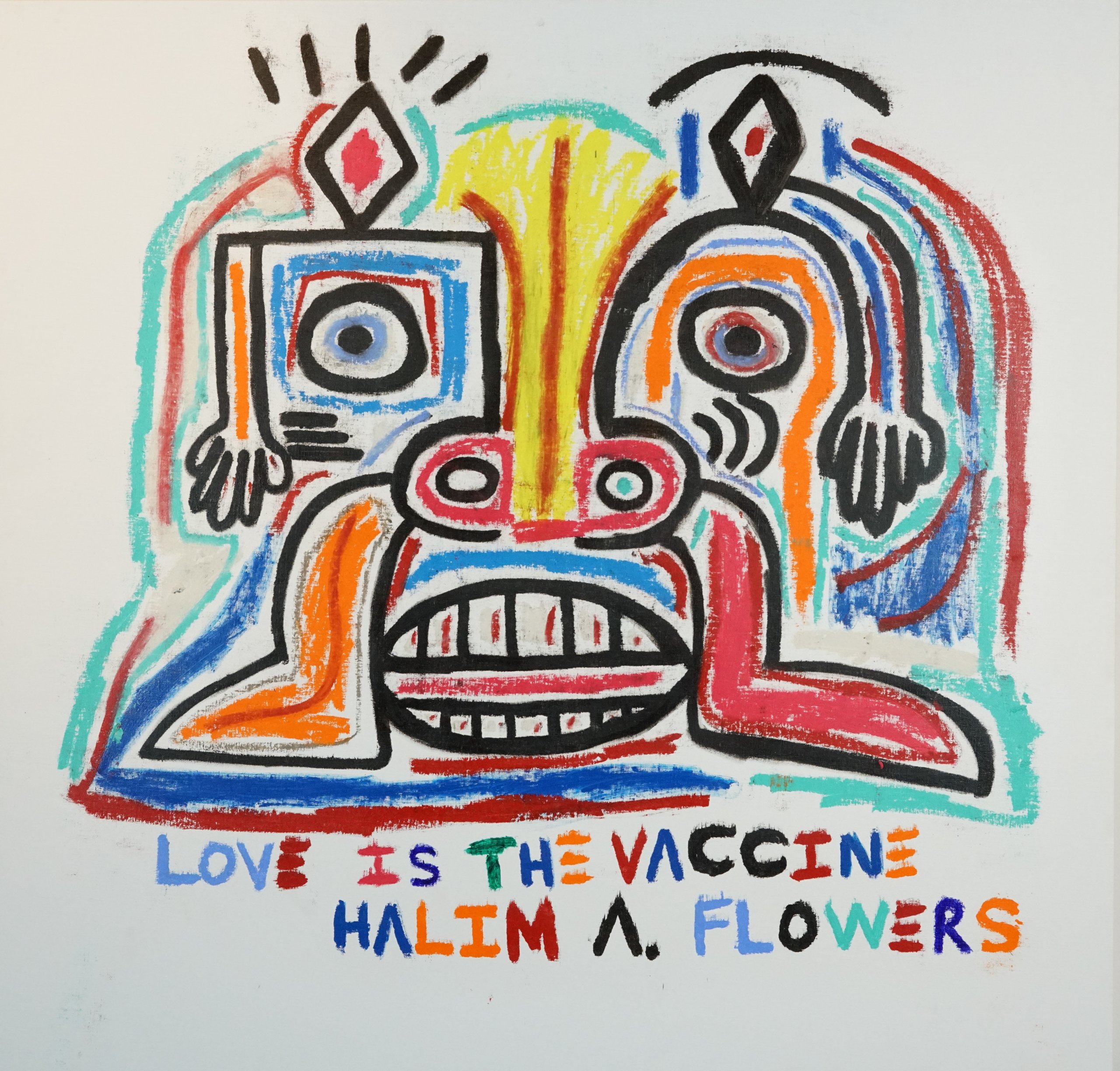 "Love Is the Vaccine" by Halim Flowers at DTR Modern