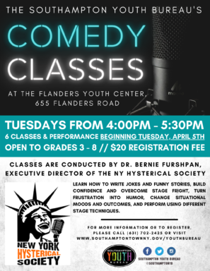 Comedy Classes Flyer