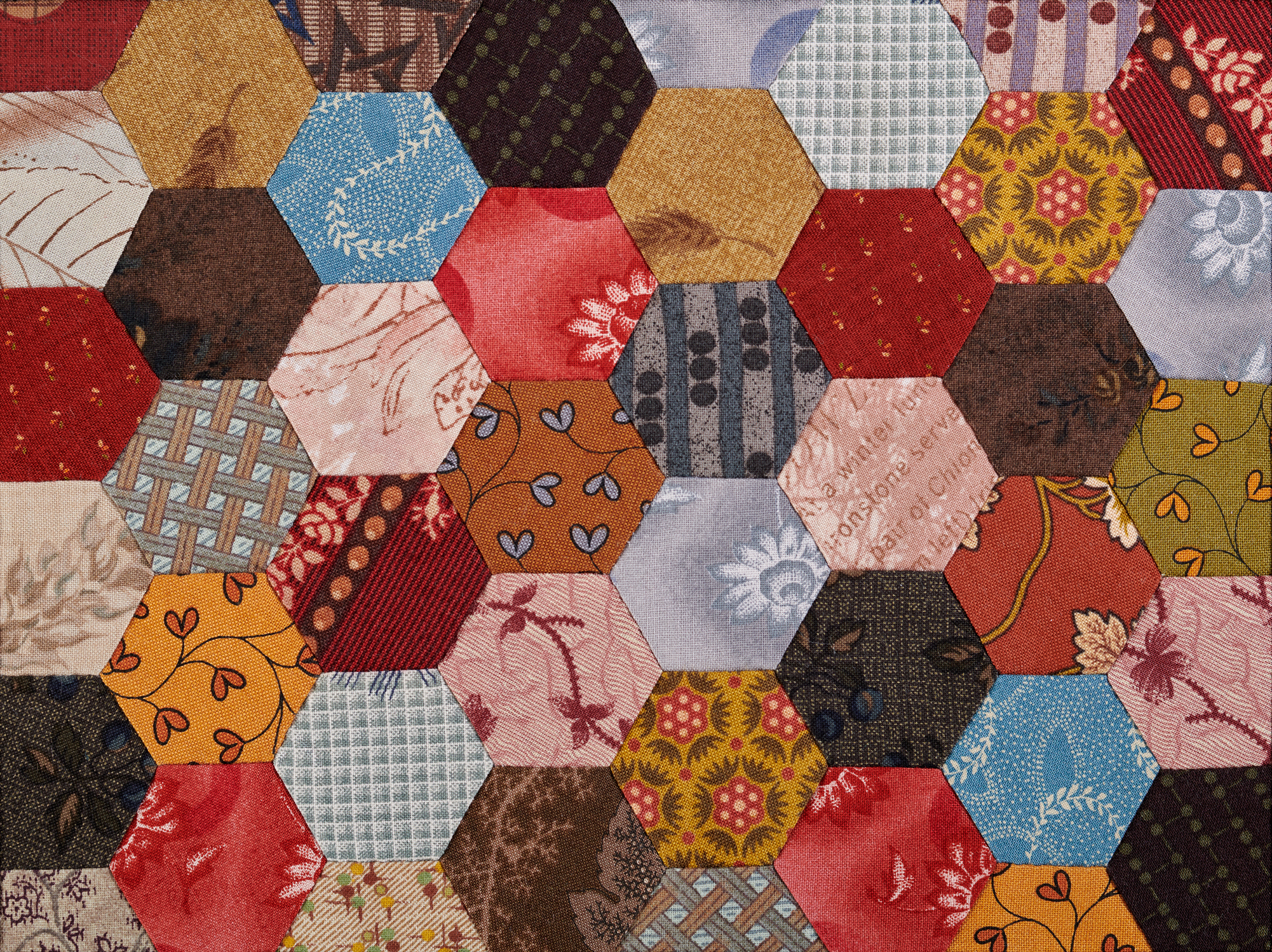 Learn all about quilts, hexagonal patterns and more this week.