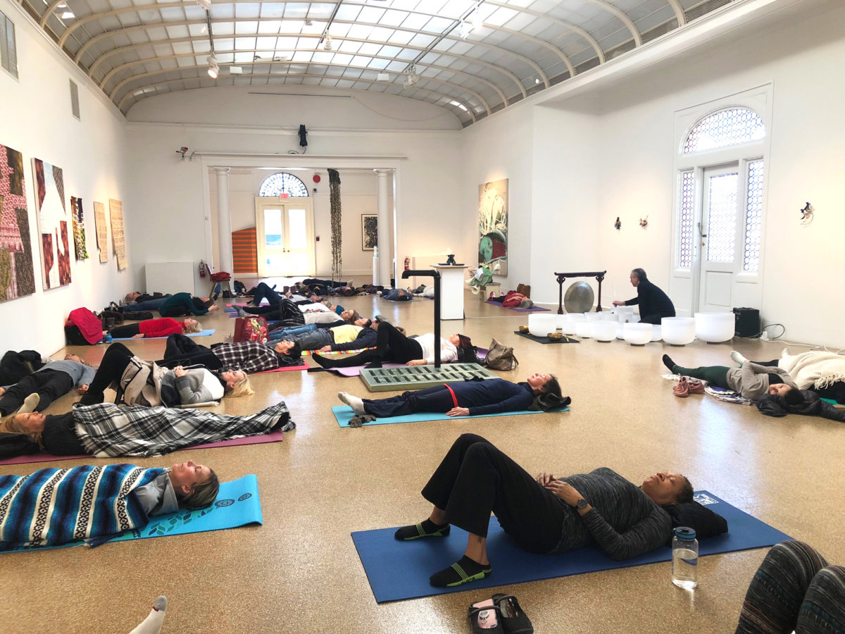 Dan’s Papers Cover Artist Howard Stern on Beach Painting