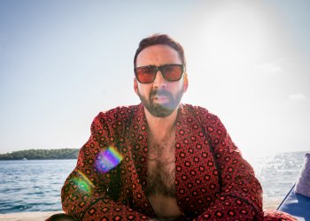 Nicolas Cage in The Unbearable Weight of Massive Talent