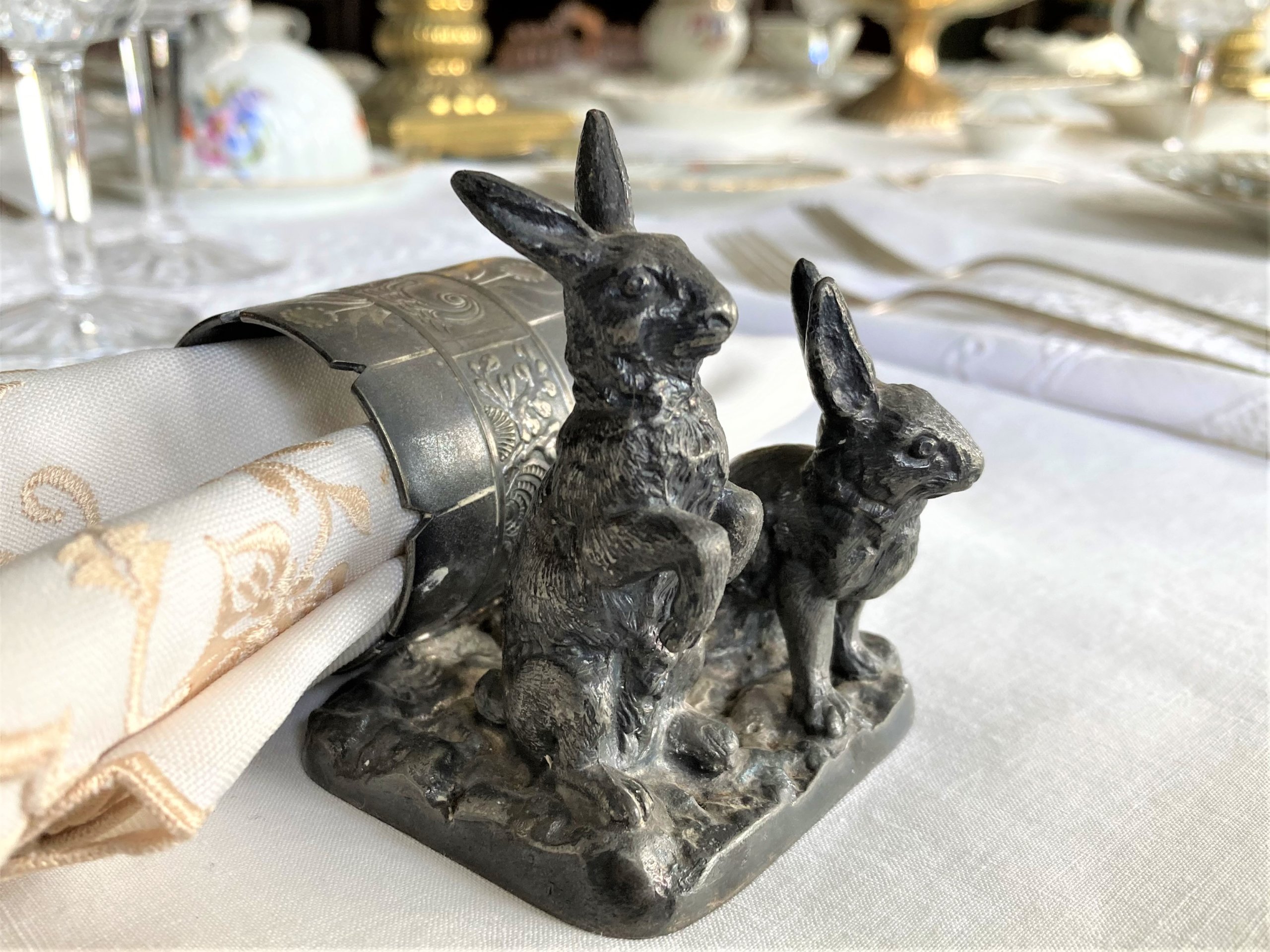 Rabbit Napkin Ring c. 1900, Southampton History Museum Collections