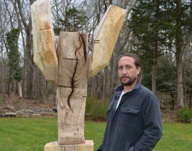 Evan Brownstein with "Talaria" at The Arts Center at Duck Creek
