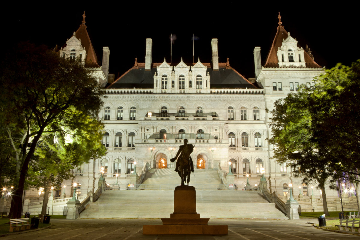 New York State budget passed in the Capitol on April 9