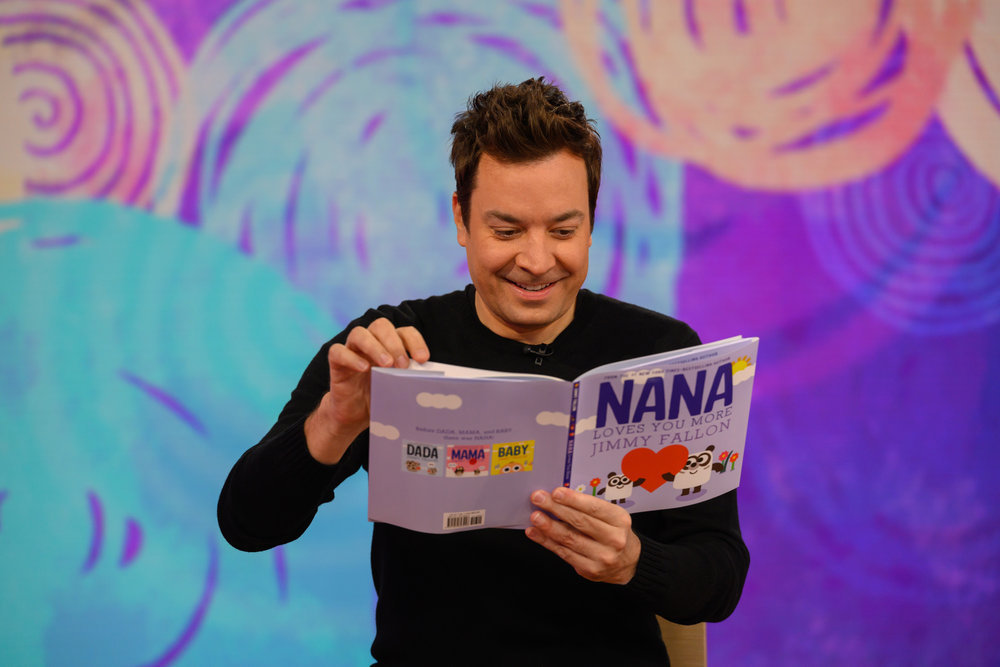 Jimmy Fallon reads "Nana Loves You More" on Monday March 28