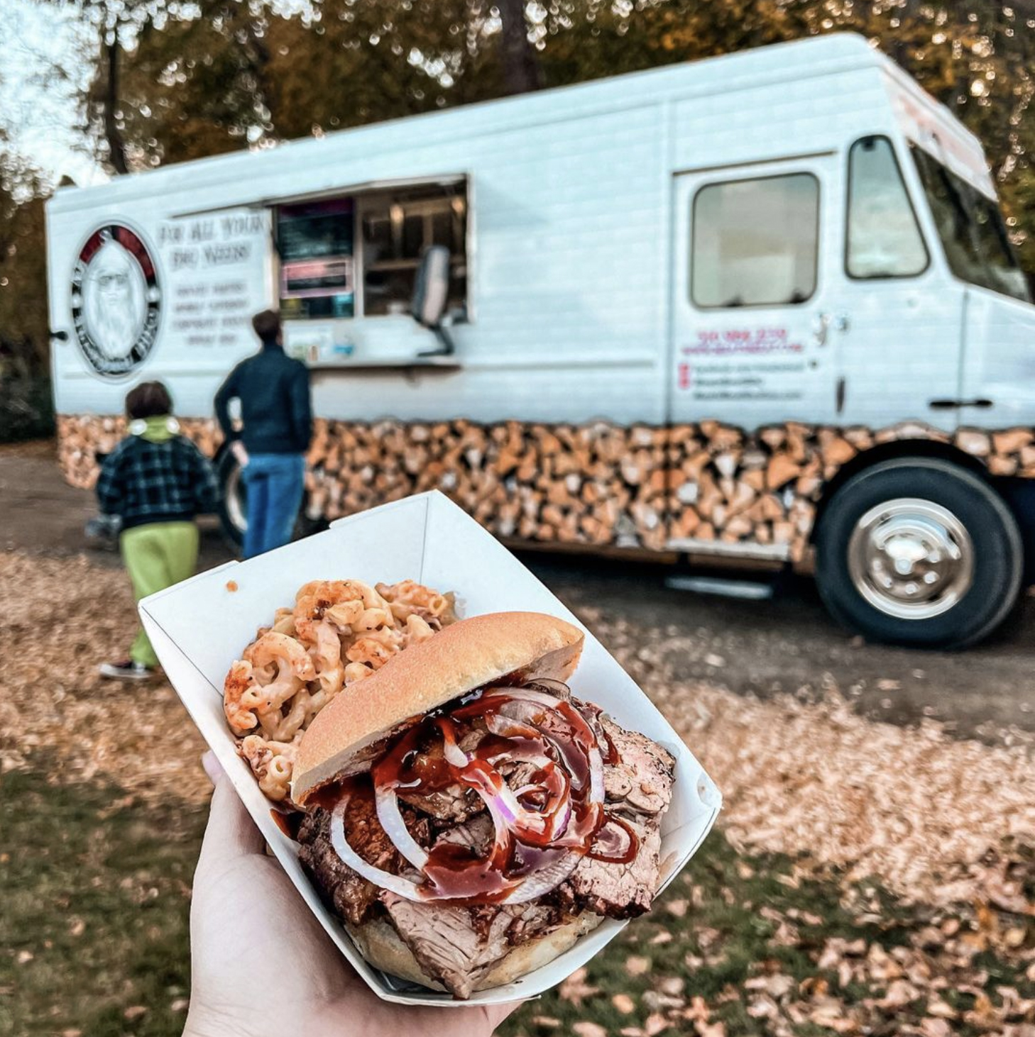 Epic barbecue from the Meats Meat food truck