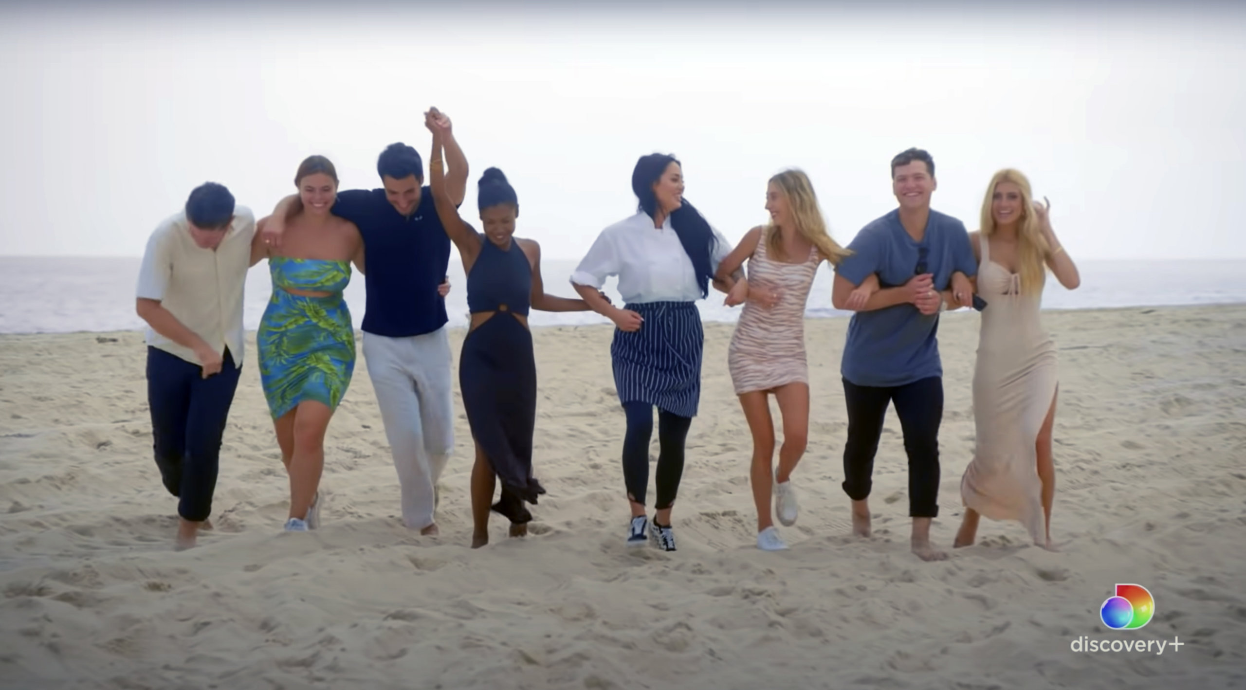 The cast of "Serving the Hamptons"