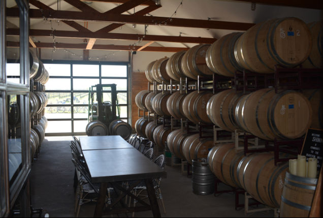 barrel room