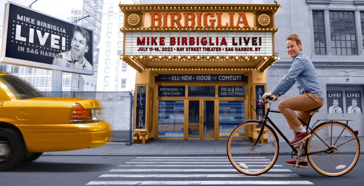 Mike Birbiglia is performing at Bay Street Theater in the Hamptons