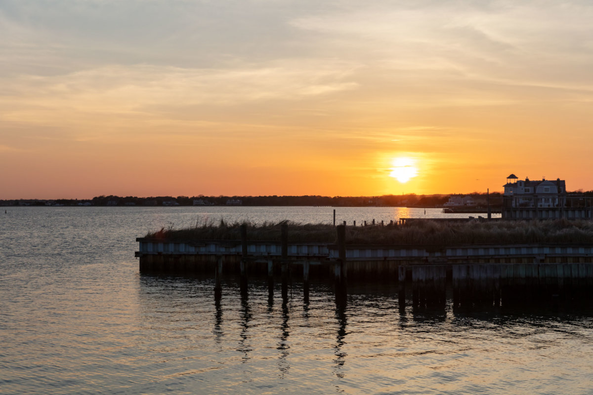 Sunset Harbor, Located at EHP Resort & Marina - home of Dan's Chefs of the Hamptons in East Hampton