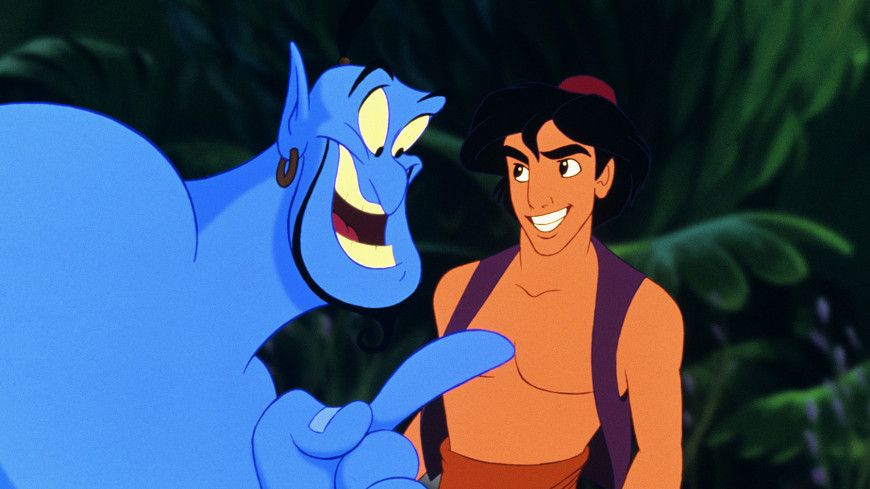 Aladdin still for HamptonsFilm HIFF Summer Screening Series Herrick Park 2022