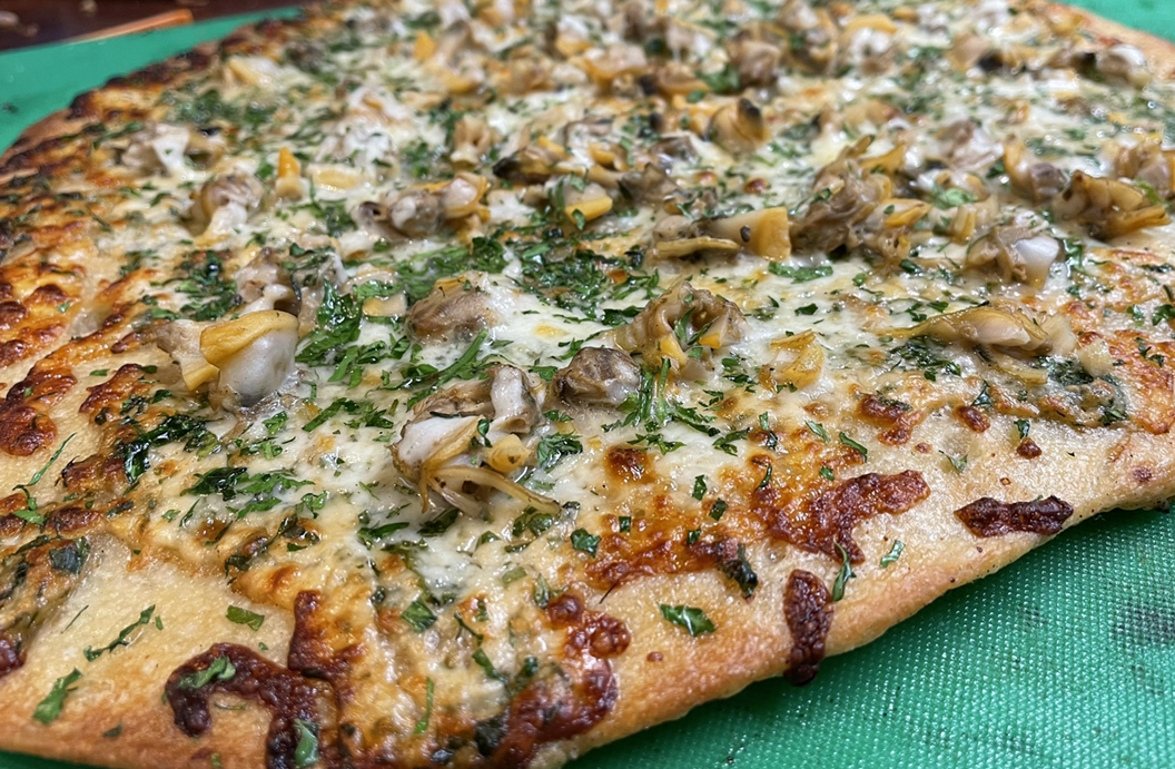 Astro's Clam Pizza Pie