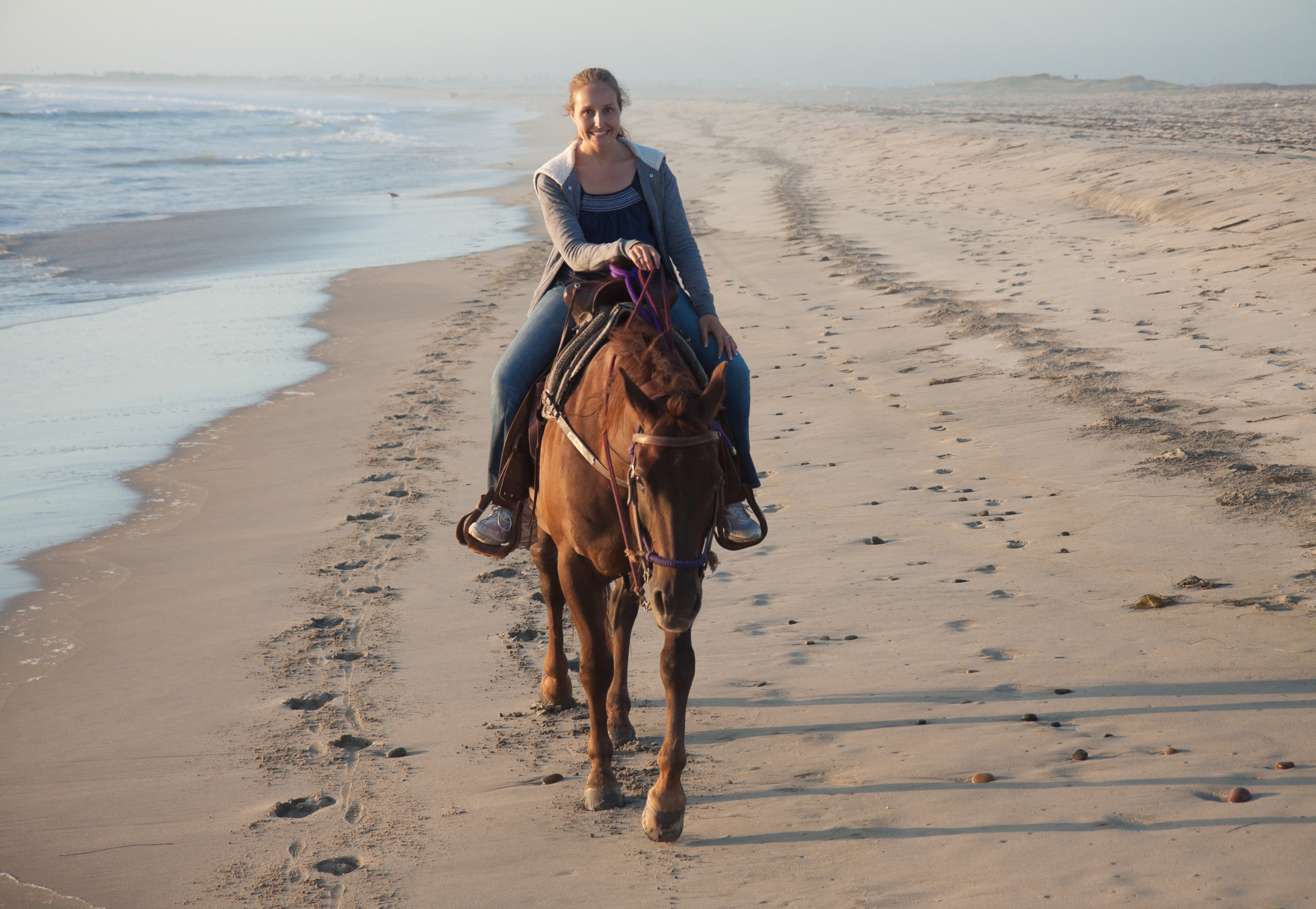 Go horseback riding on the beach in Montauk