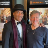 Gabriel Portuondo, Randall Hemming at Downton Abbey: A New Era screening