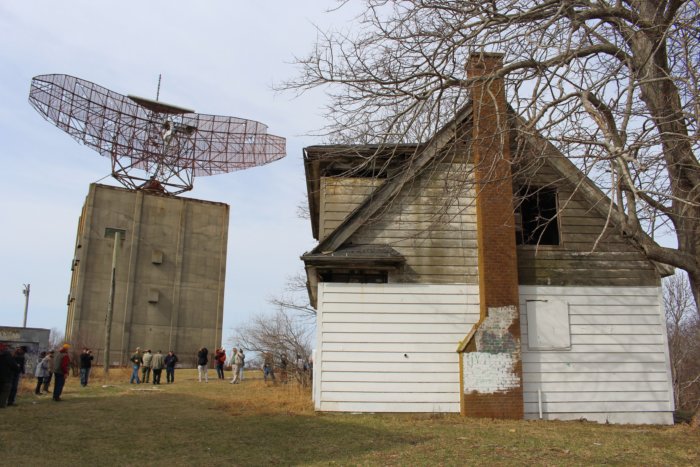 SAGE radar tower at Camp Hero in Montauk