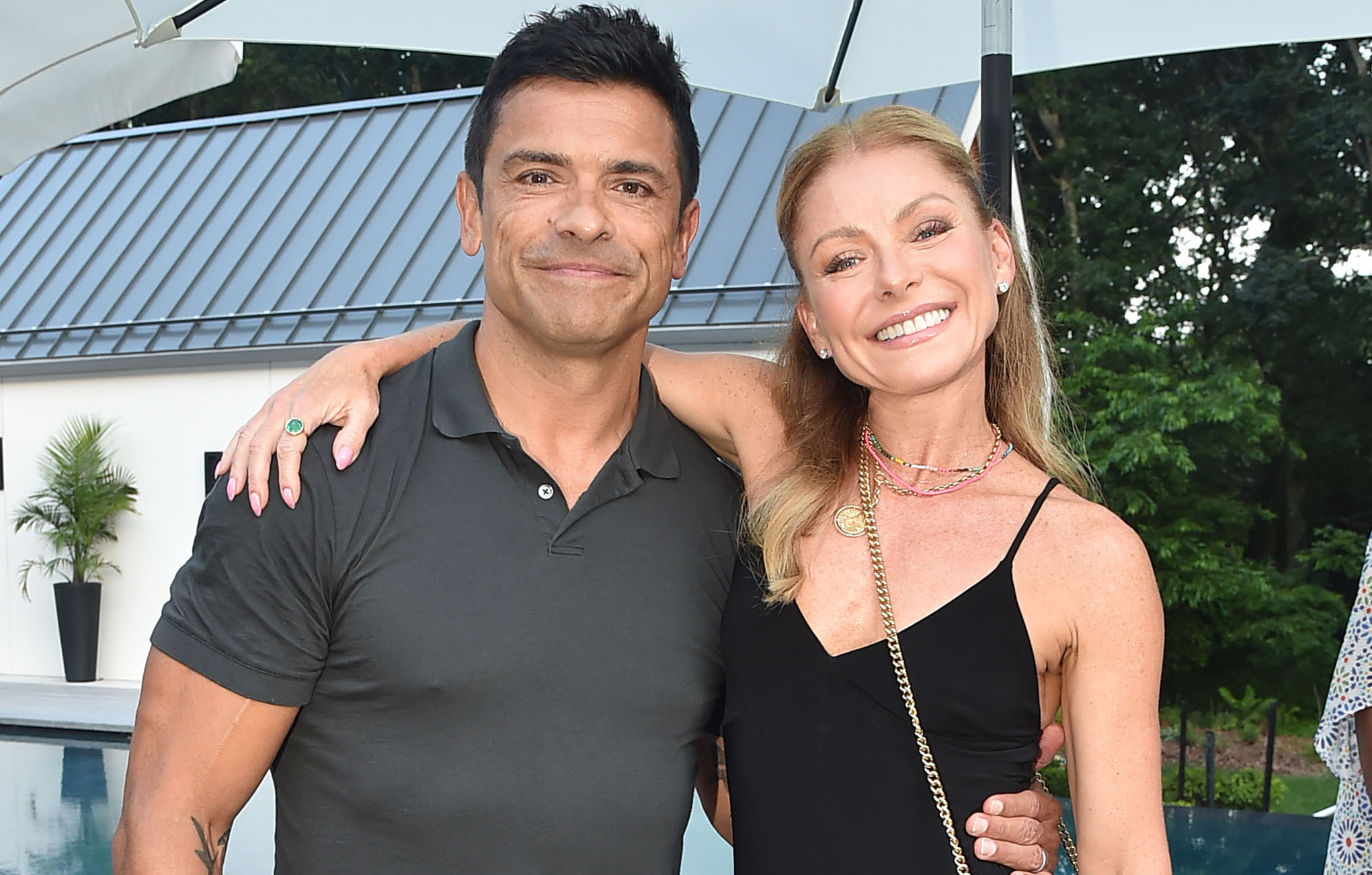 Mark Consuelos and Kelly Ripa, July 16, 2021