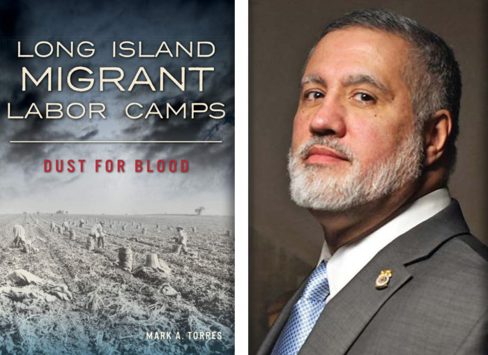 Mark Torres and his book "Long Island Migrant Labor Camps: Dust for Blood"