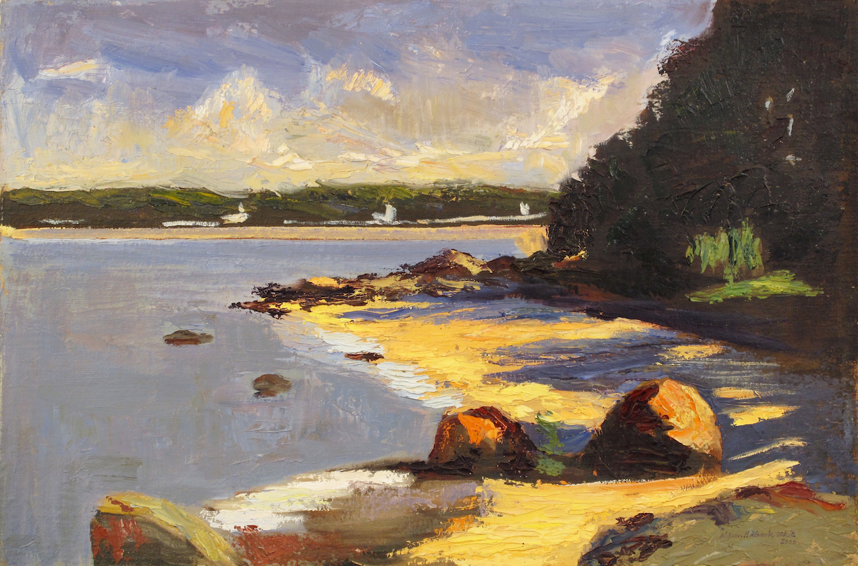 Nelson H. White "Shelter Island," oil, 16 x 24 inches, 1/1/2000