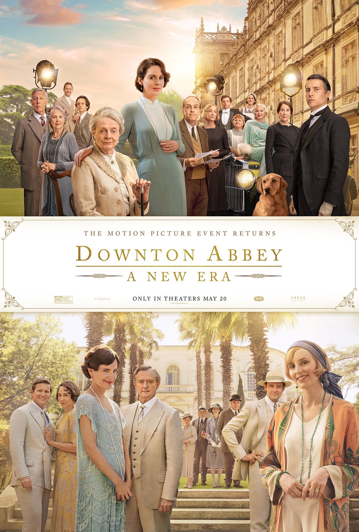 "Downton Abbey: A New Era" poster art