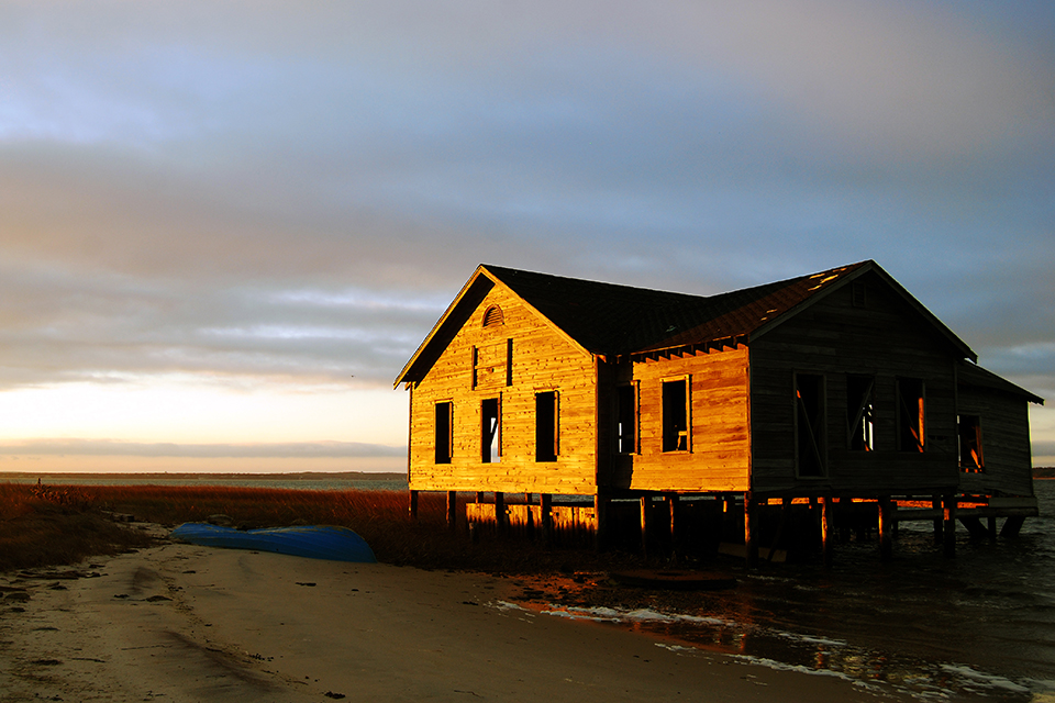 "Southampton Boat House" by Paul Dempsey at Southampton Cultural Center