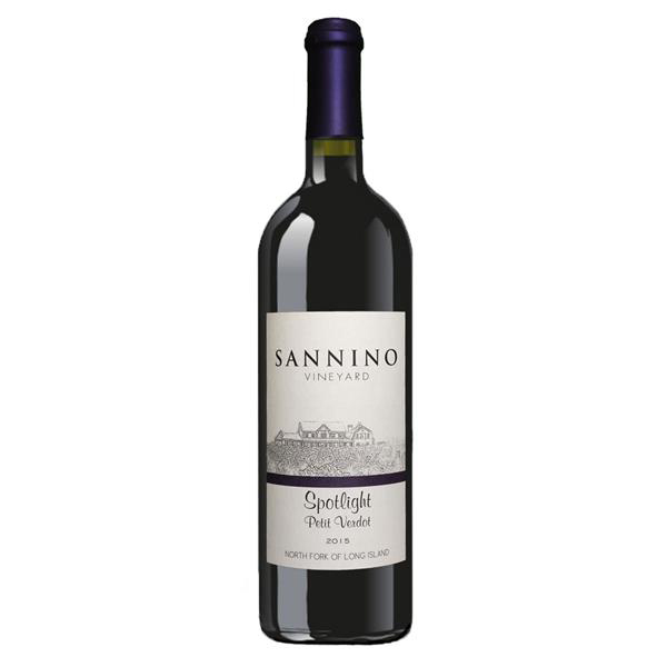 Sannino Vineyard's petite verdot (2015 pictured, but 2019 was sampled for this review)