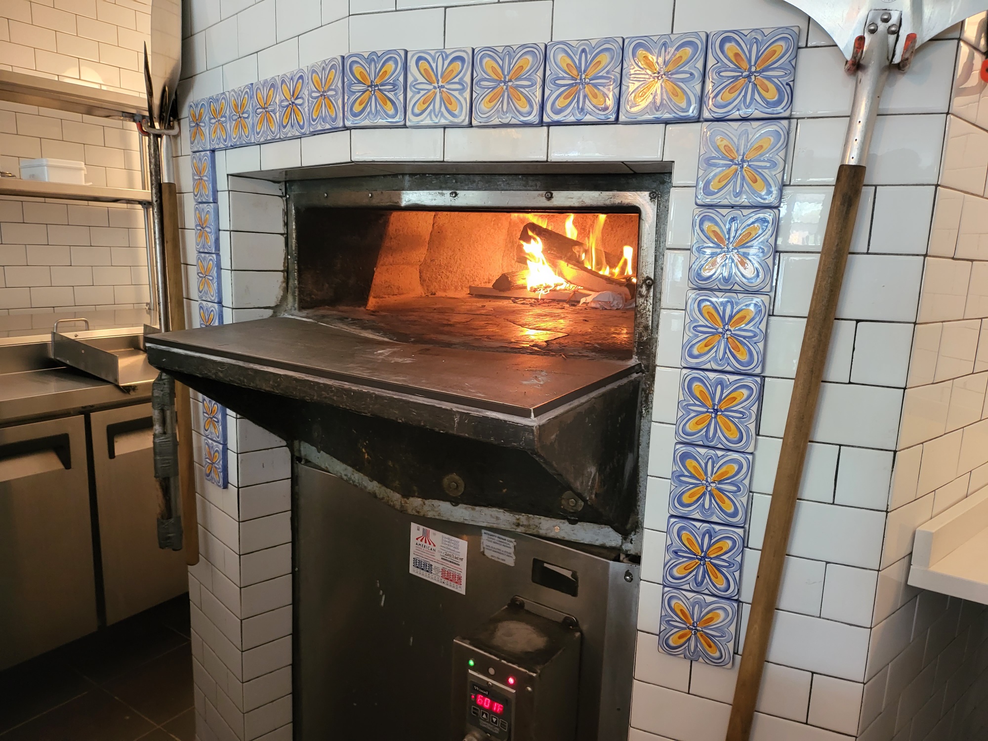 The grill at Dopo Il Ponte