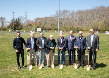 Symbolic groundbreaking at the Stony Brook Medicine East Hampton Emergency Department site
