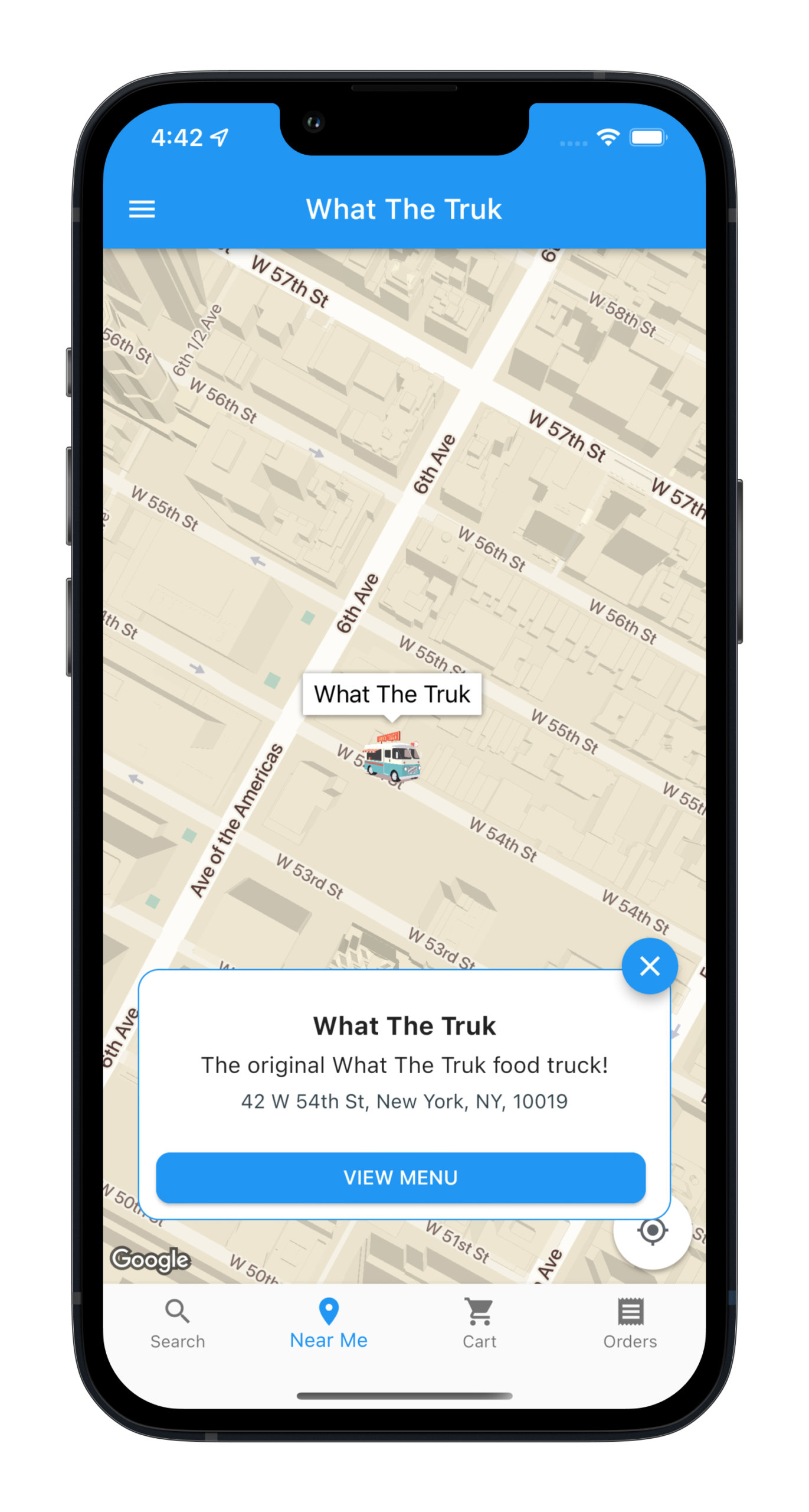 What the Truk app