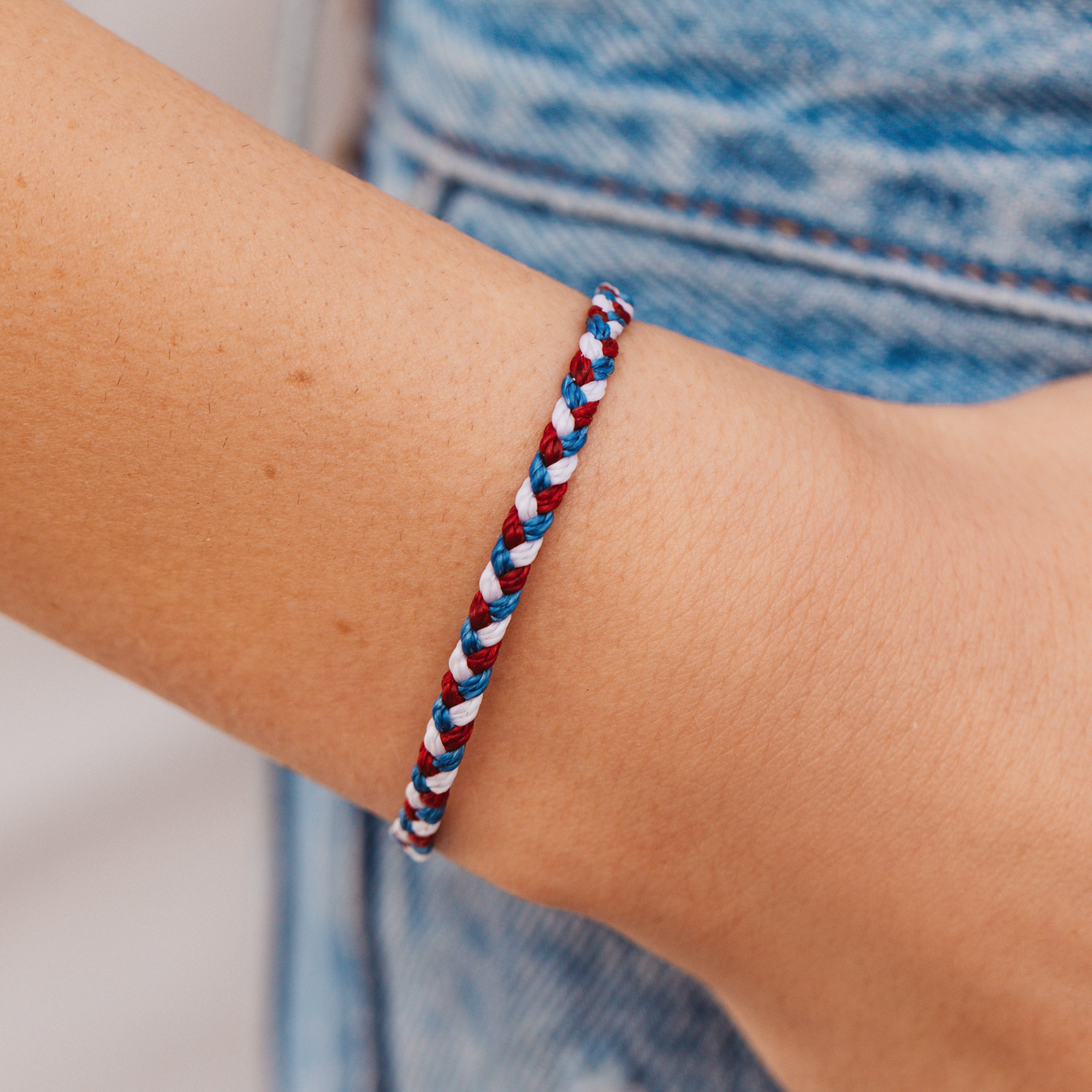 Pura Vida's Home for Our Troops Braided Bracelet for Father's Day