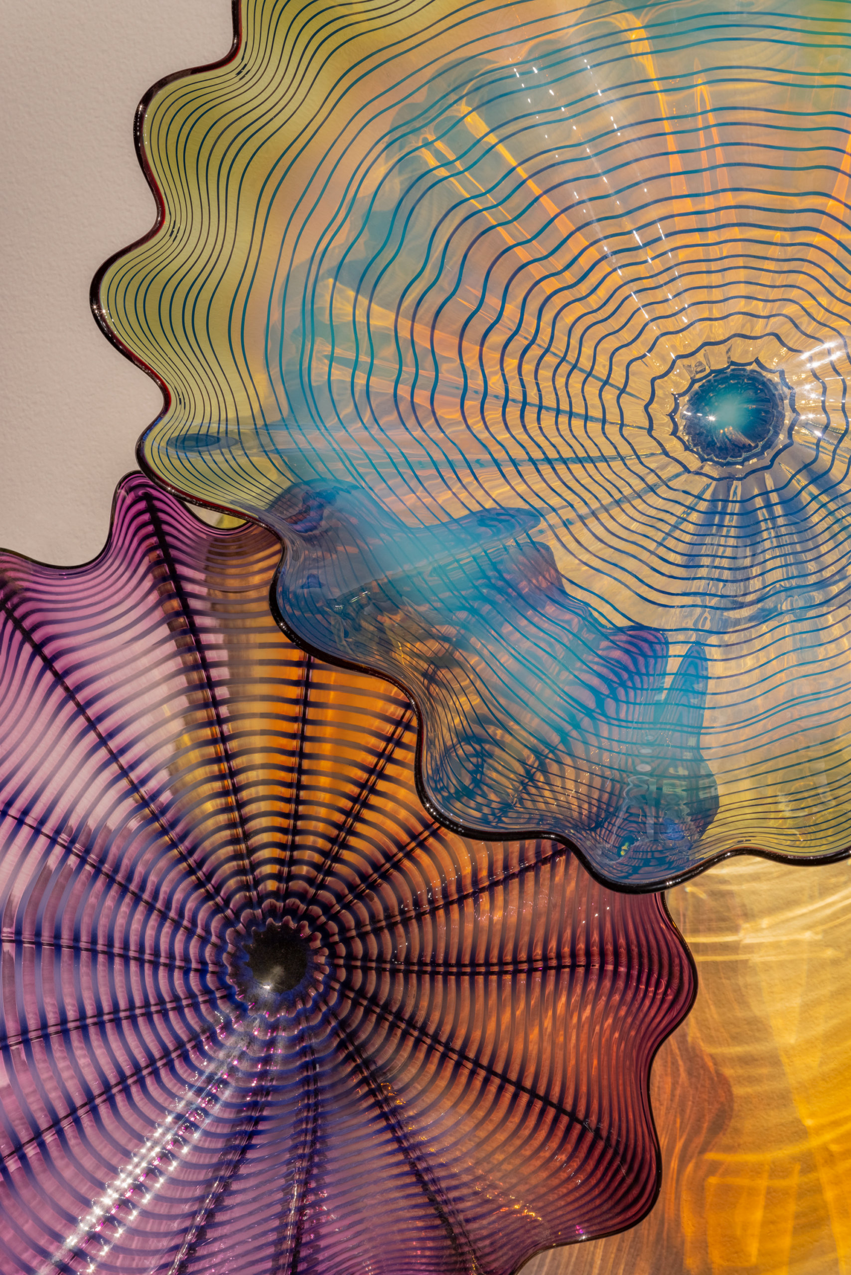 Dale Chihuly glass Fiori at Hampton Synagogue